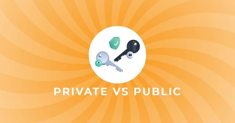 private and public key