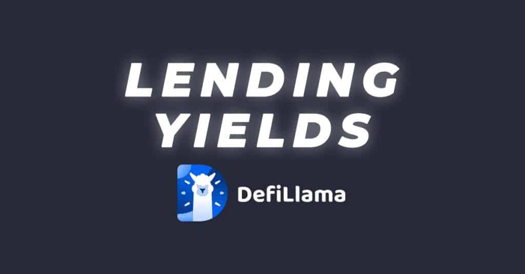 Find Lending Yields with DeFiLlama