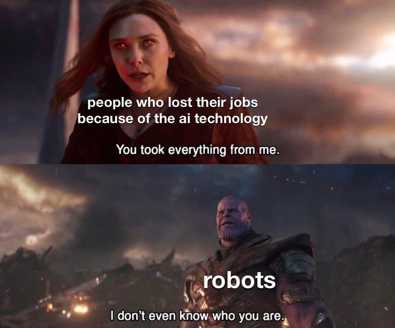 AI taking people's jobs