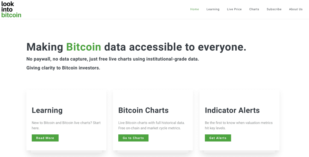 lookintobitcoin image for Top 10 Crypto Tools Every New Investor Needs 
