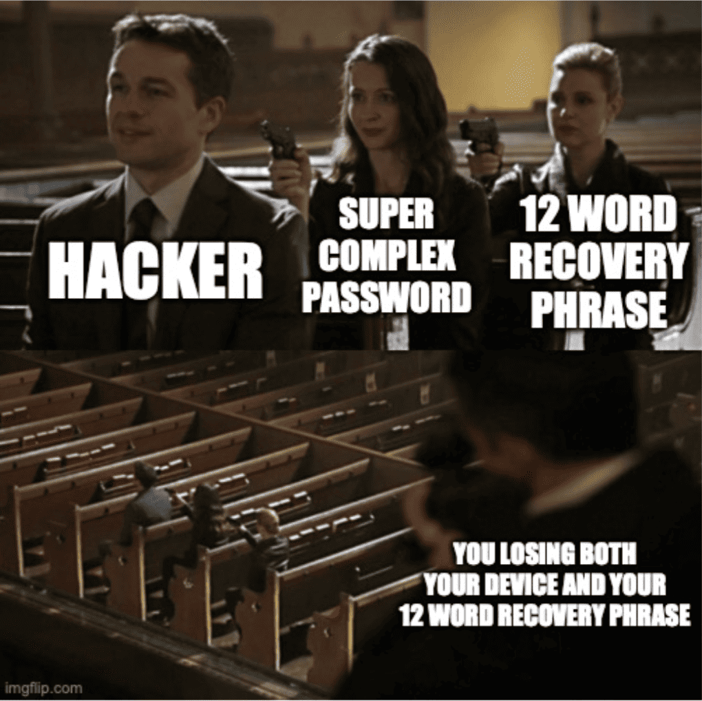Crypto Wallet Security Meme