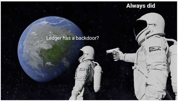 I No Longer Use Ledger - - 2023