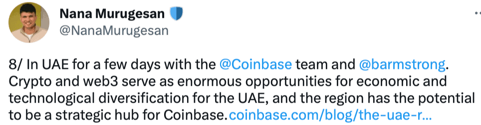 Move Over USA, The UAE Wants All the Crypto. - - 2023