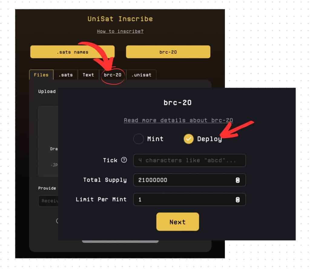 BRC-20 Tokens: how to create and mint them
