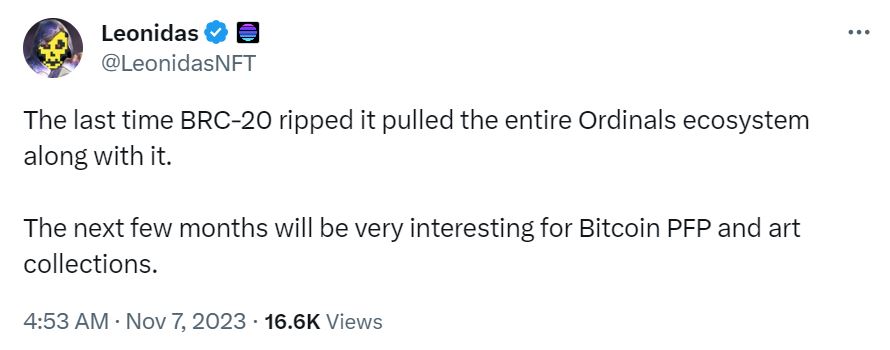 Bitcoin Ordinals
